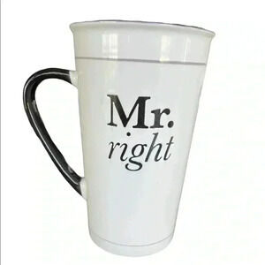 Mr right Art Deco coffee mug